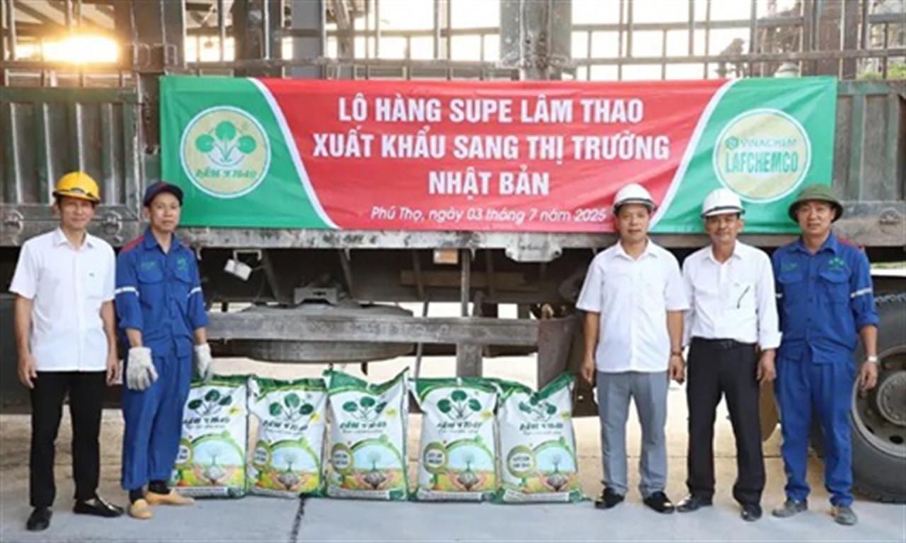 LAFCHEMCO exports Superphosphate Fertilizer to Japanese Market
