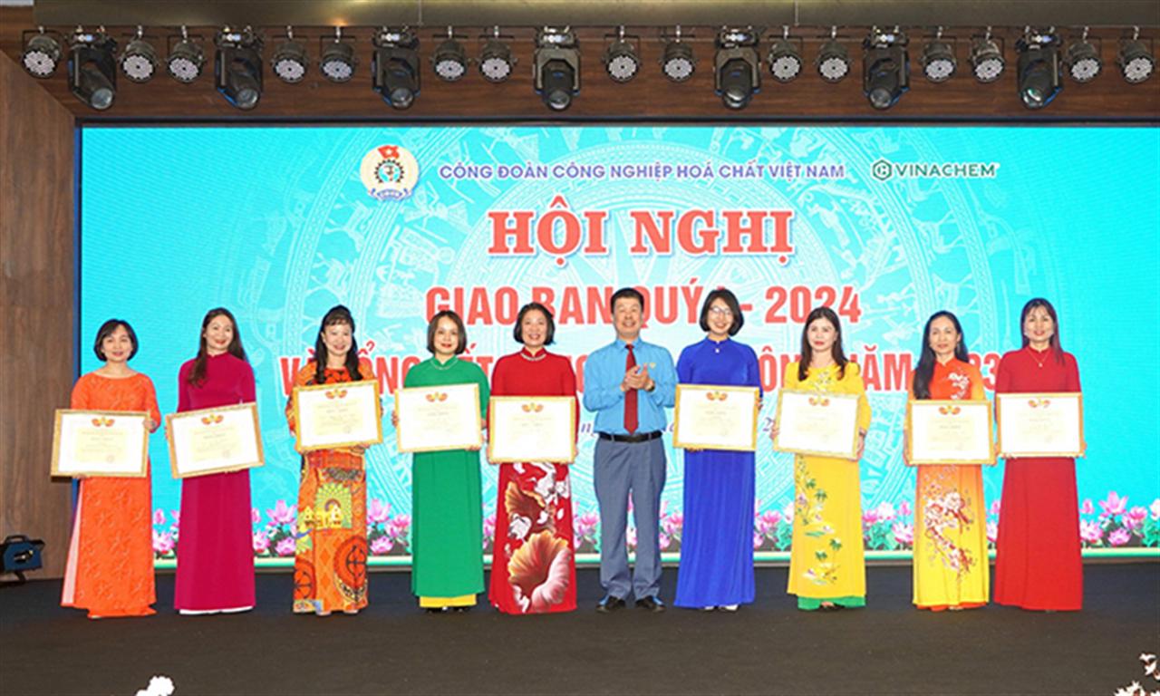 Công đoàn Công nghiệp Hóa chất Việt Nam: Sơ kết hoạt động quý I và Tổng kết phong trào Nữ CNVCLĐ năm 2023