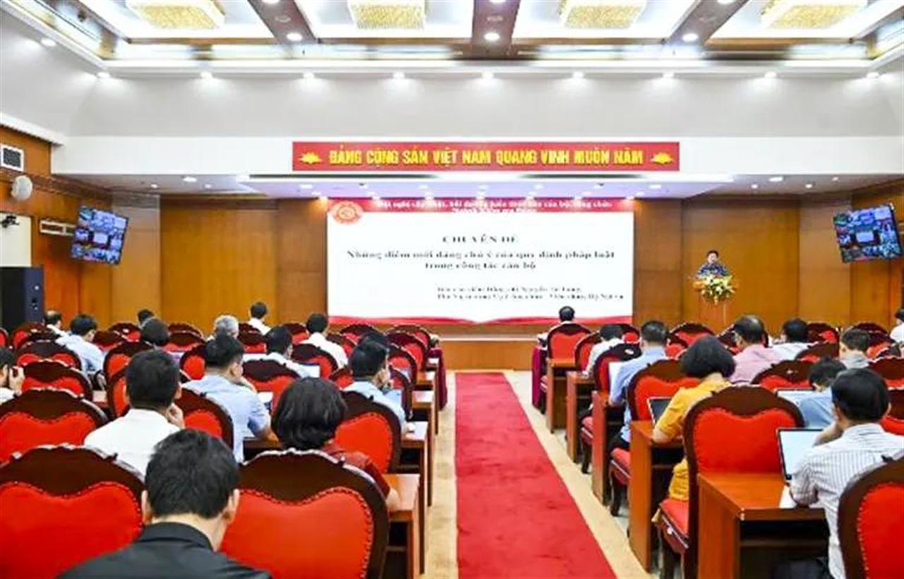 Đảng ủy VINACHEM tham gia Hội nghị cập nhật kiến thức, quy định mới của pháp luật và bồi dưỡng nghiệp vụ công tác kiểm tra, giám sát