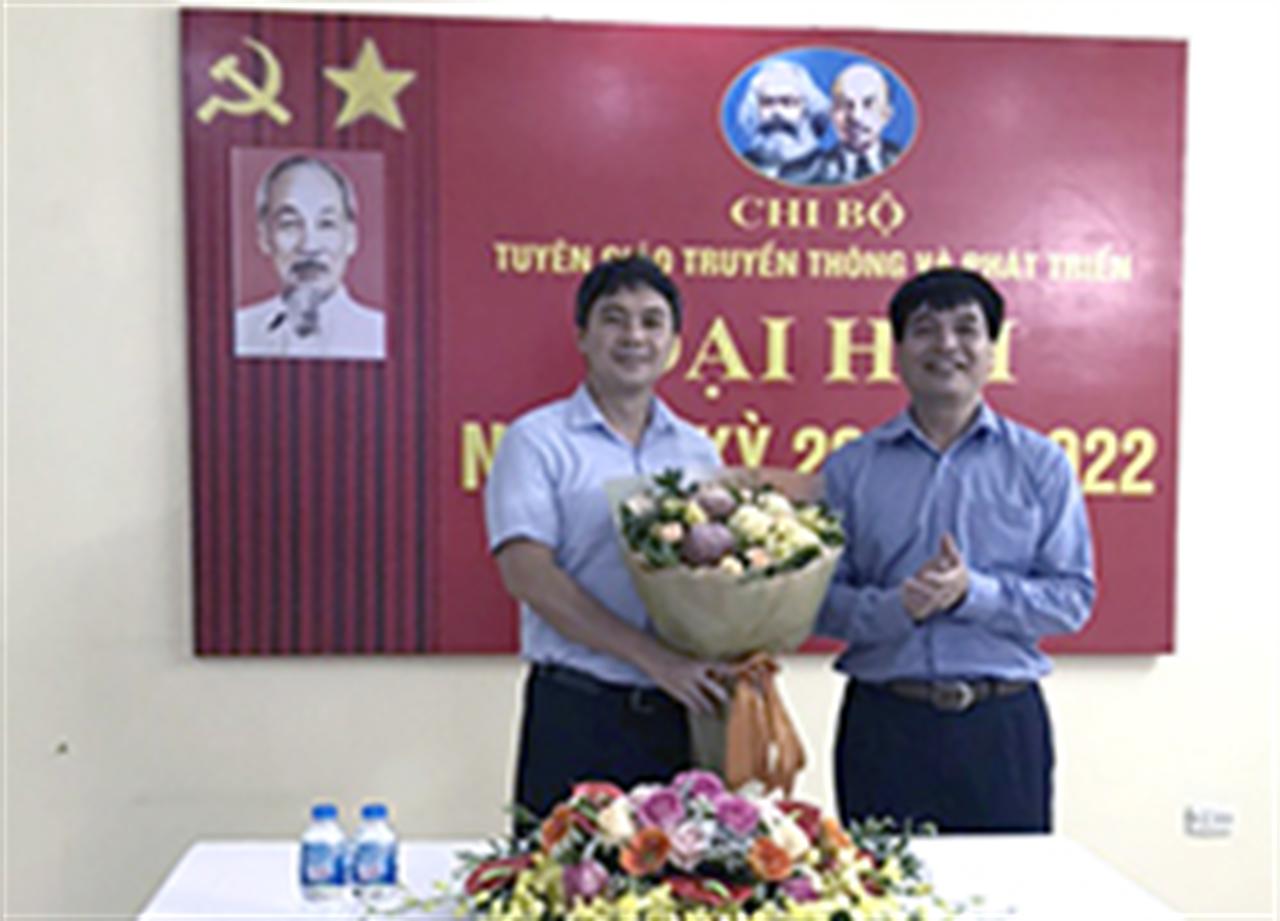 Đại hội Chi bộ Ban Tuyên giáo Truyền thông và Phát triển nhiệm kỳ 2020 - 2022