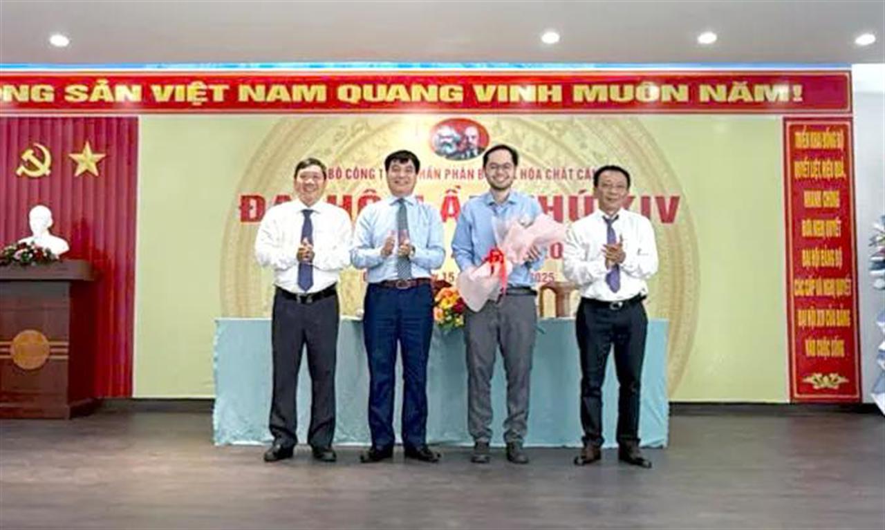 Đại hội Đảng bộ Công ty Cổ phần Phân bón và Hóa chất Cần Thơ Lần thứ XIV, nhiệm kỳ 2025-2030