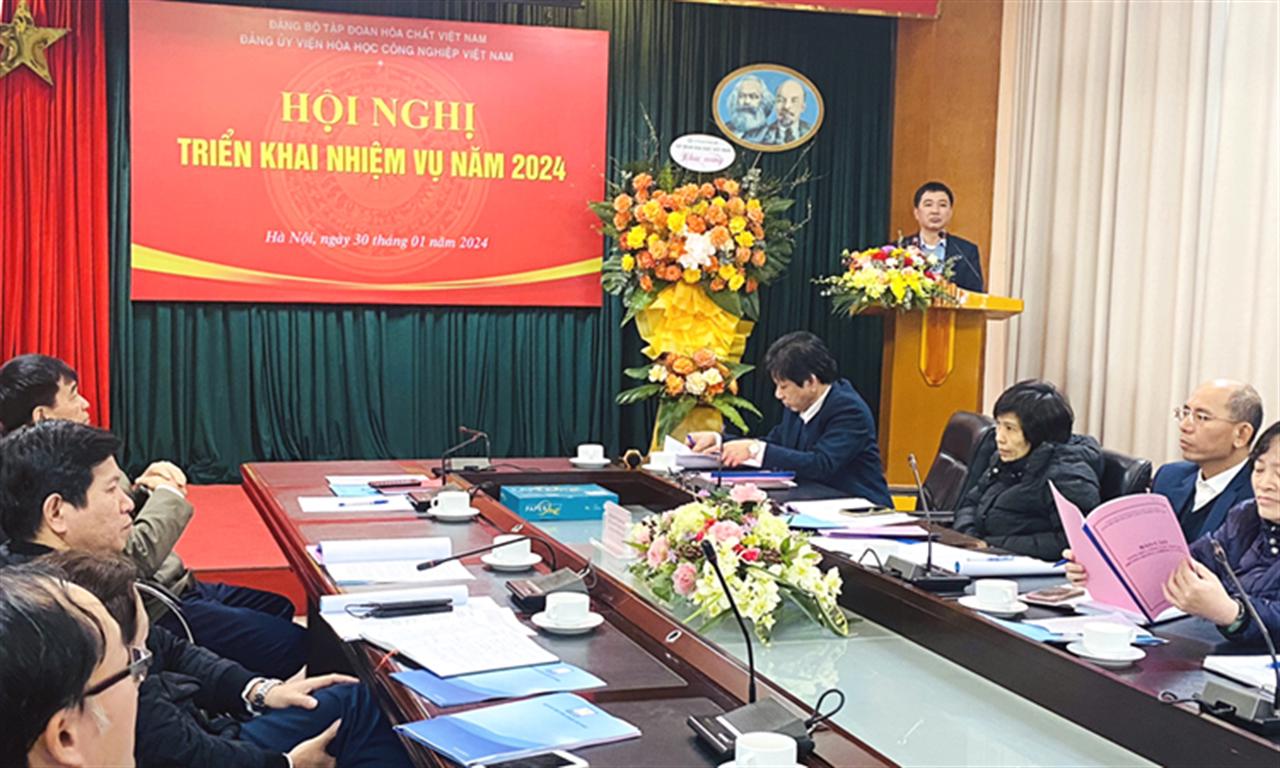 Đảng bộ Viện Hóa học Công nghiệp Việt Nam: Triển khai nhiệm vụ năm 2024