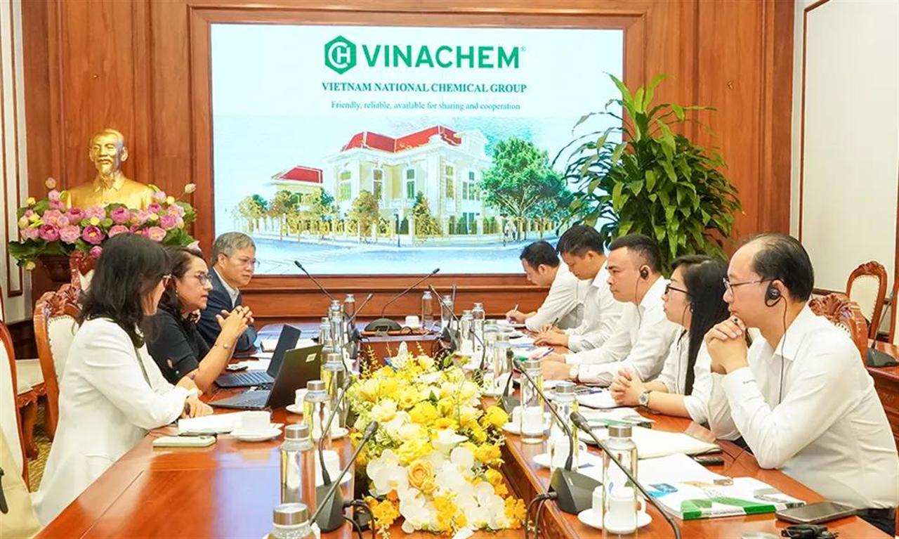 VINACHEM: Gặp gỡ, trao đổi các cơ hội hợp tác với ngân hàng thế giới (WB)