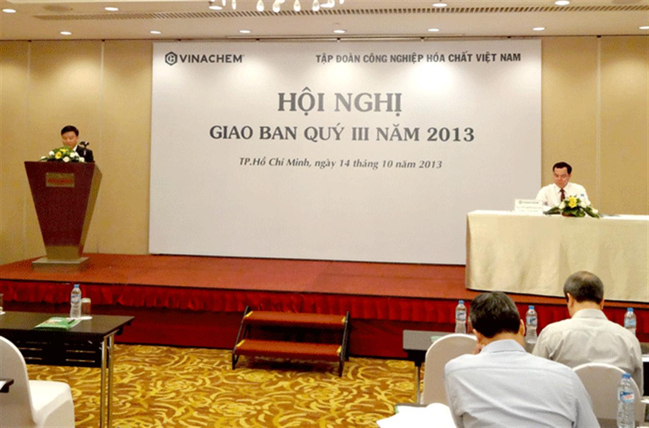 Vinachem: Hội nghị giao ban quý III/2013