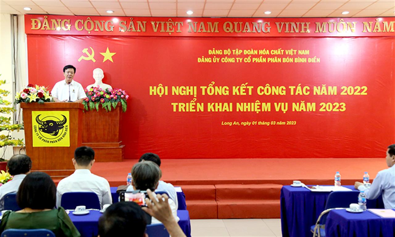 Đảng ủy Phân bón Bình Điền thực hiện tốt công tác xây dựng Đảng và hoàn thành vượt mức các nhiệm vụ chính trị đề ra