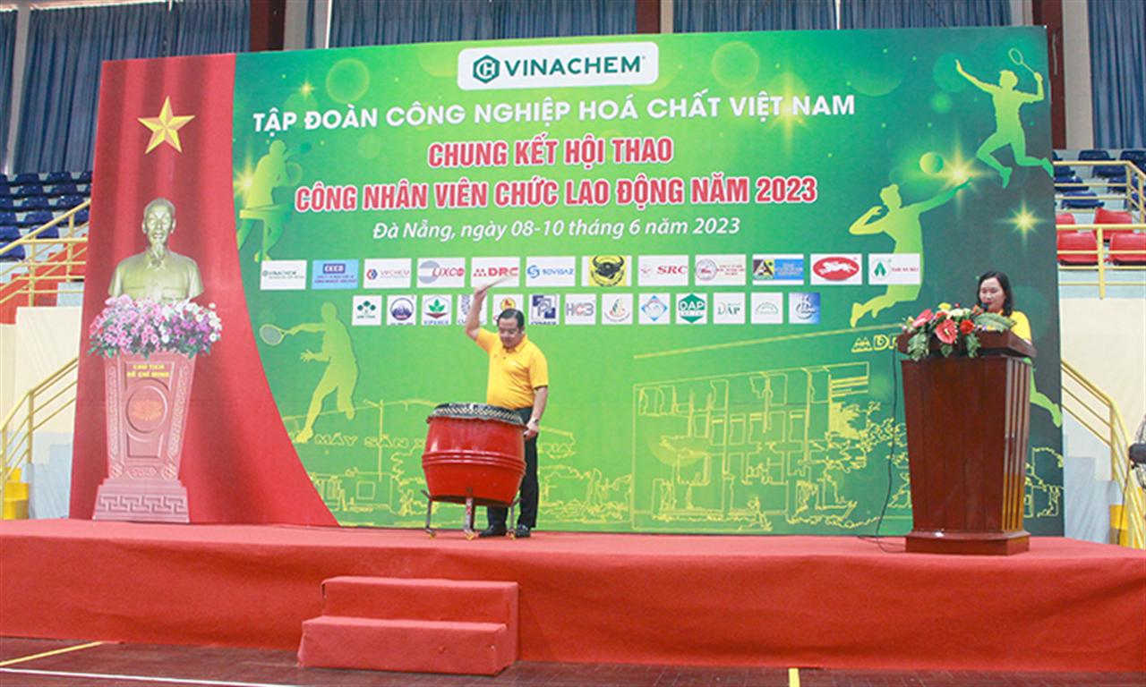 Khai mạc chung kết Hội thao công nhân lao động Tập đoàn Công nghiệp Hóa chất Việt Nam năm 2023