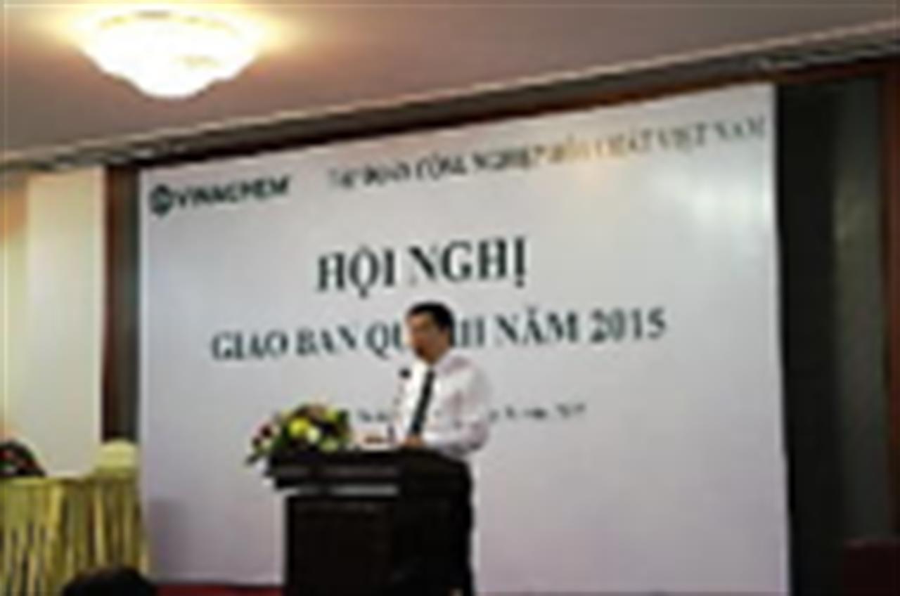Vinachem: Hội nghị giao ban quý III, 2015