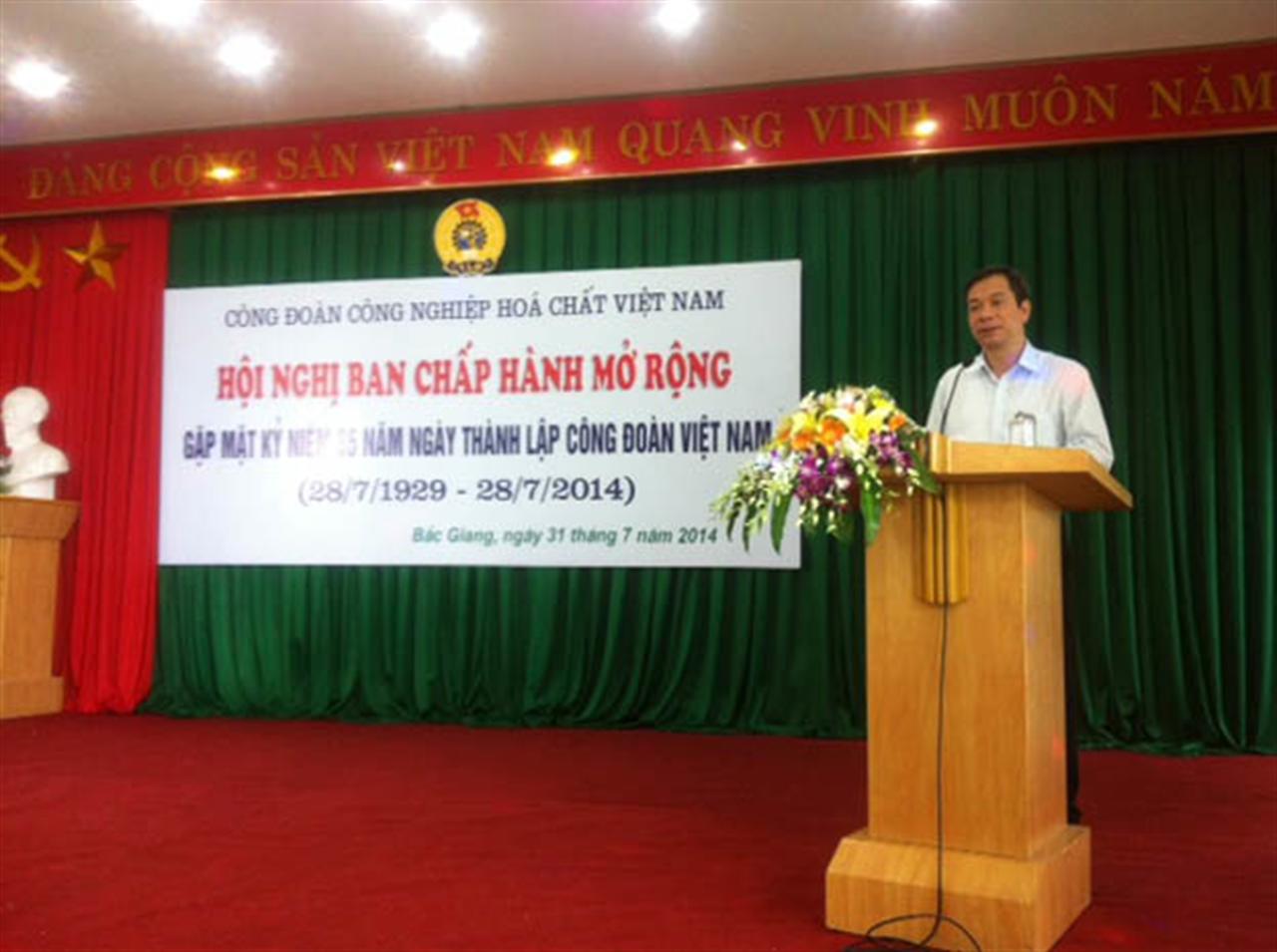 Hội nghị Ban chấp hành mở rộng Công đoàn Công nghiệp Hóa chất Việt Nam