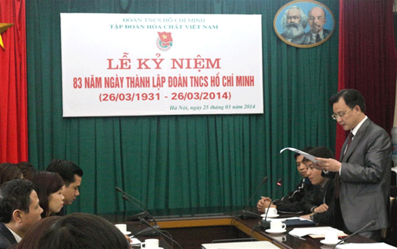 Đoàn Thanh niên VINACHEM kỷ niệm 83 năm ngày thành lập đoàn TNCS Hồ Chí Minh
