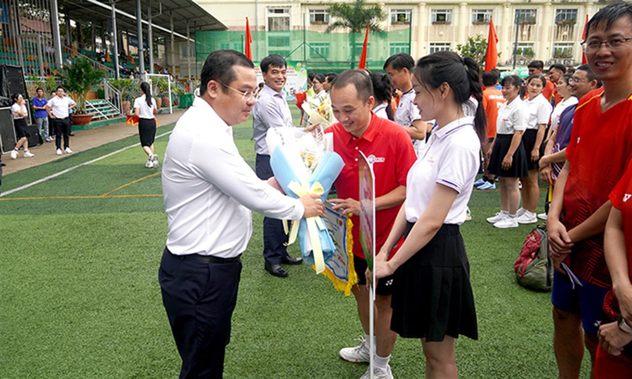 Giao lưu thể thao chào mừng 55 năm Ngày truyền thống Ngành Hóa chất Việt Nam (19/8/1969 – 19/8/2024) khu vực phía Nam