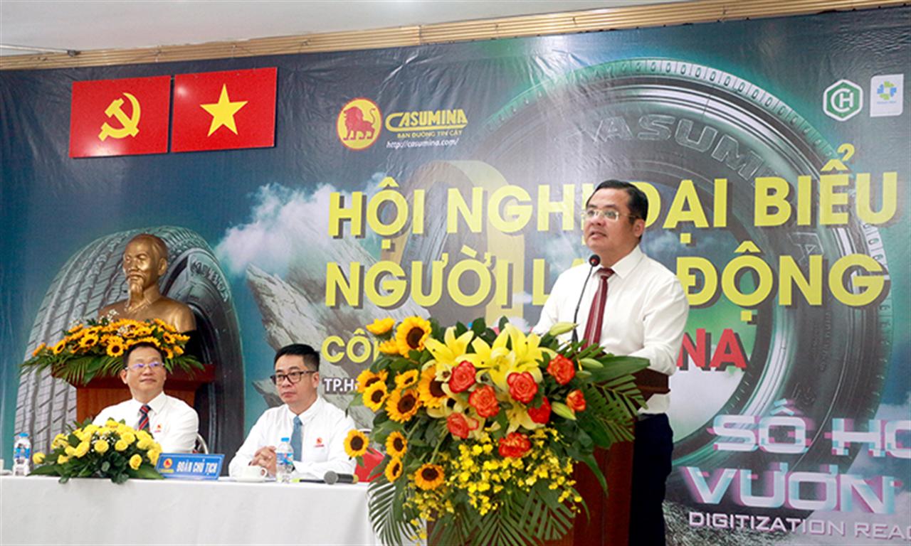 Đại hội Đại biểu Người Lao động Công ty CP Công nghiệp Cao su miền Nam năm 2023