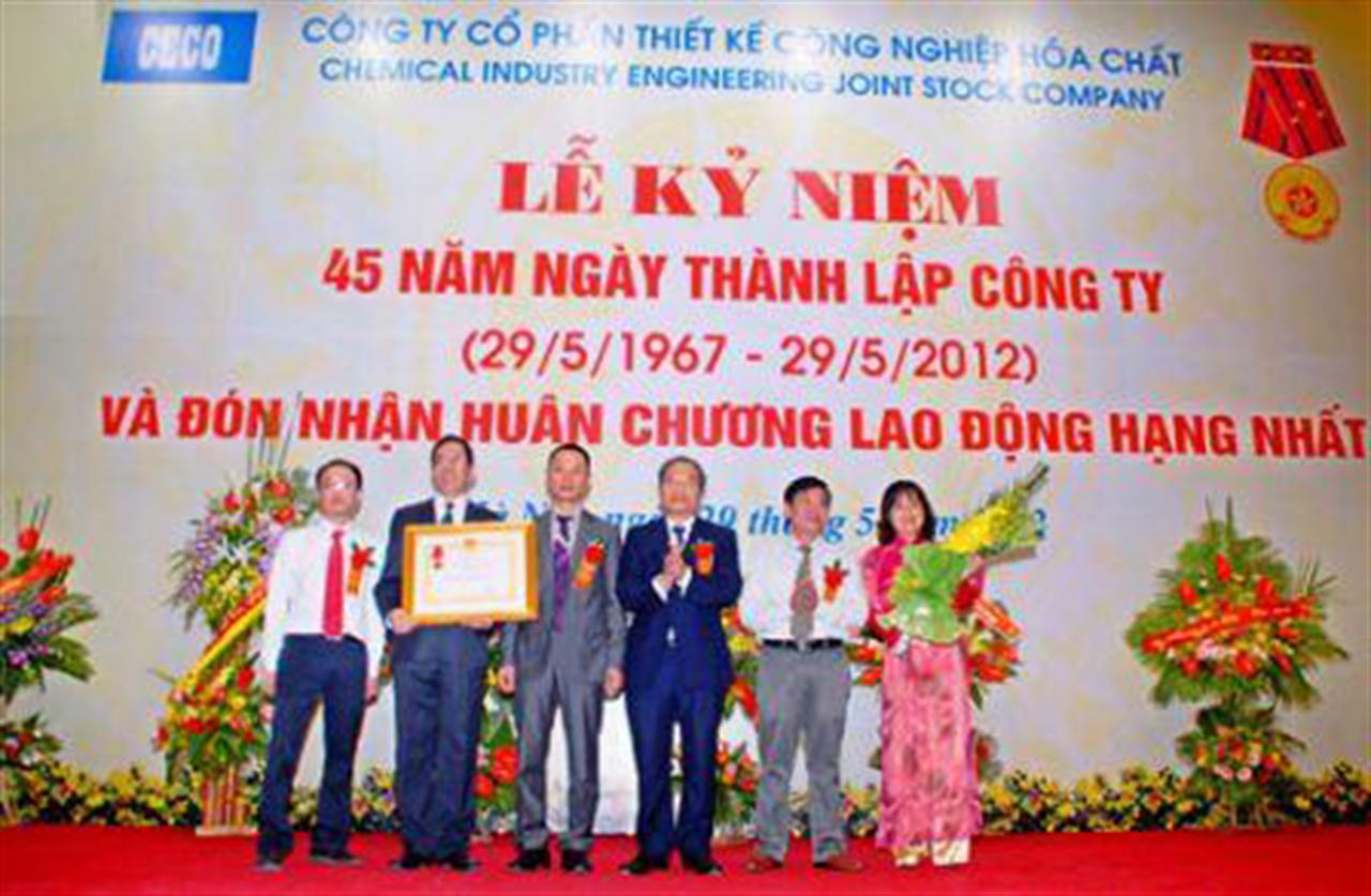 Công ty CP Thiết kế công nghiệp Hóa chất: Kỷ niệm 45 năm thành lập