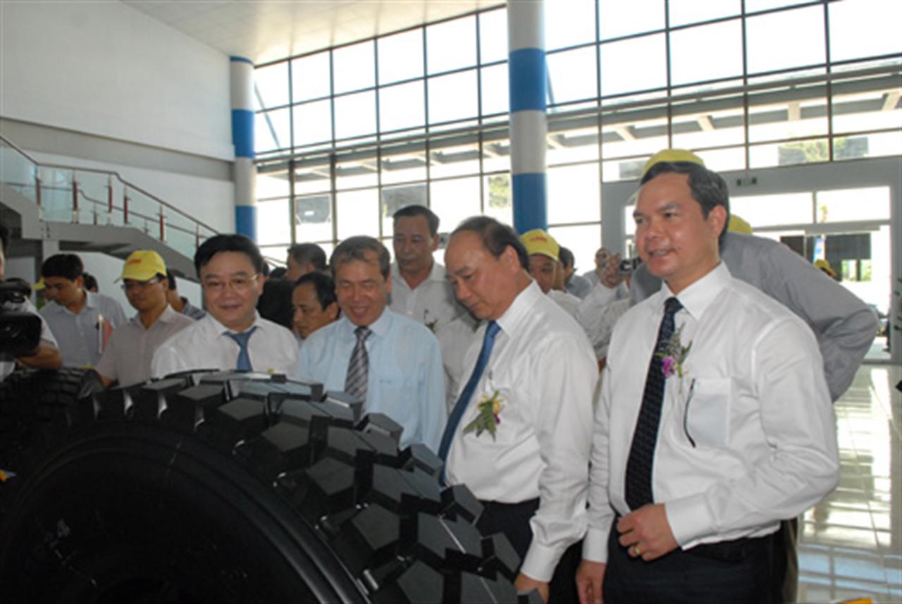 Khánh thành nhà máy sản xuất lốp xe tải Radial Đà Nẵng