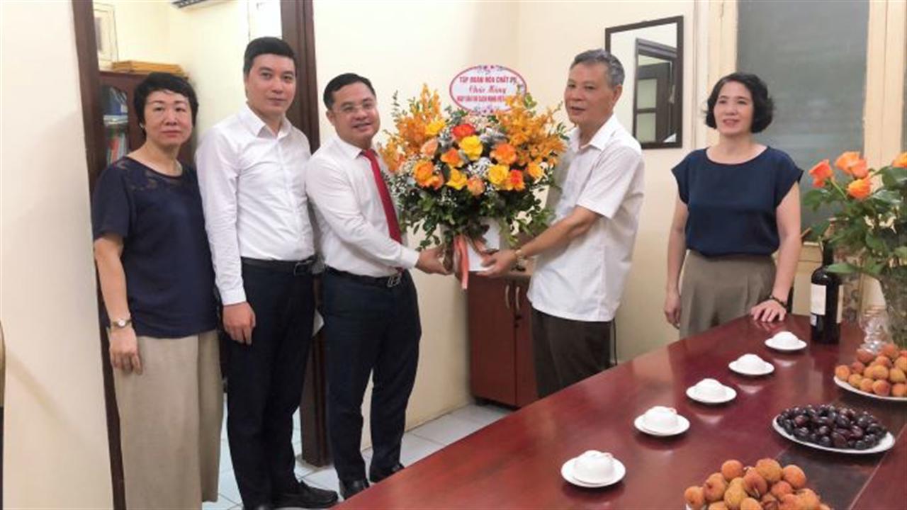 Lãnh đạo Tập đoàn Hóa chất Việt Nam chúc mừng Ngày Báo chí Cách mạng Việt Nam