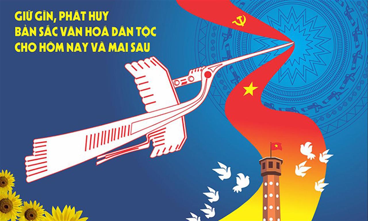 Bảo vệ nền tảng tư tưởng của Đảng bằng  xây dựng văn hóa địa phương tiên tiến,  đậm đà bản sắc dân tộc