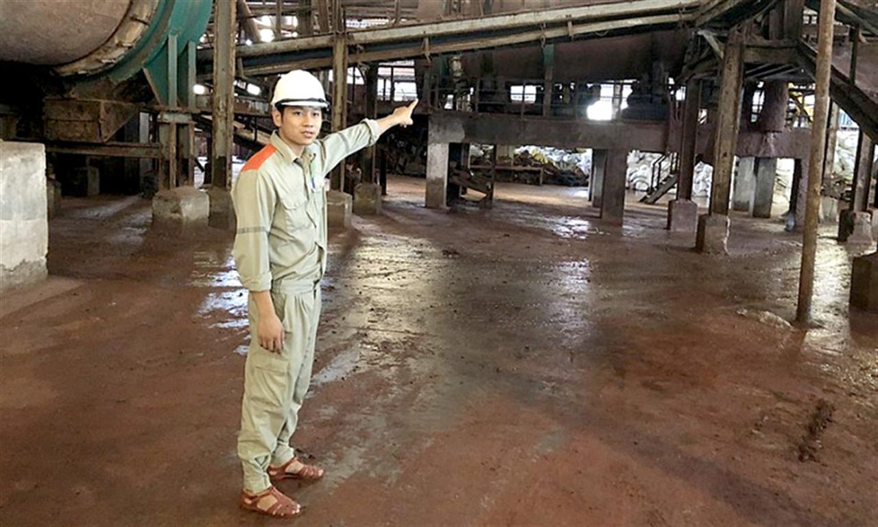 Chàng công nhân trẻ đam mê cống hiến ở Supe Lâm Thao