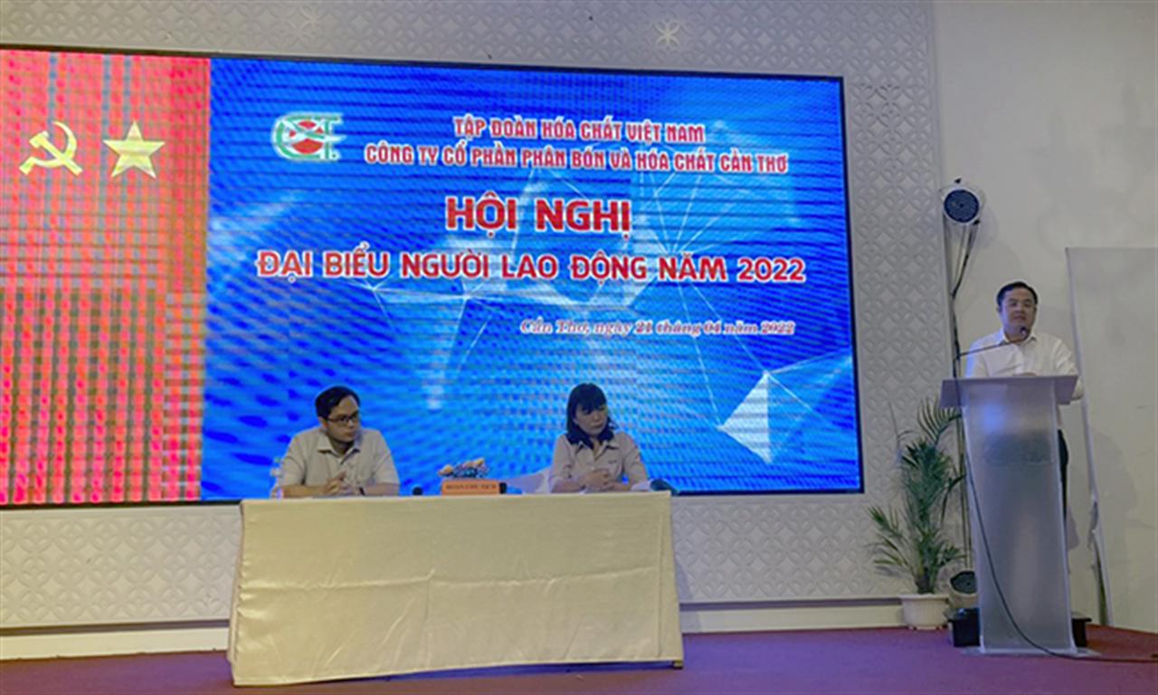 Hội nghị Người lao động Công ty CP Phân bón và Hóa chất Cần Thơ năm 2022