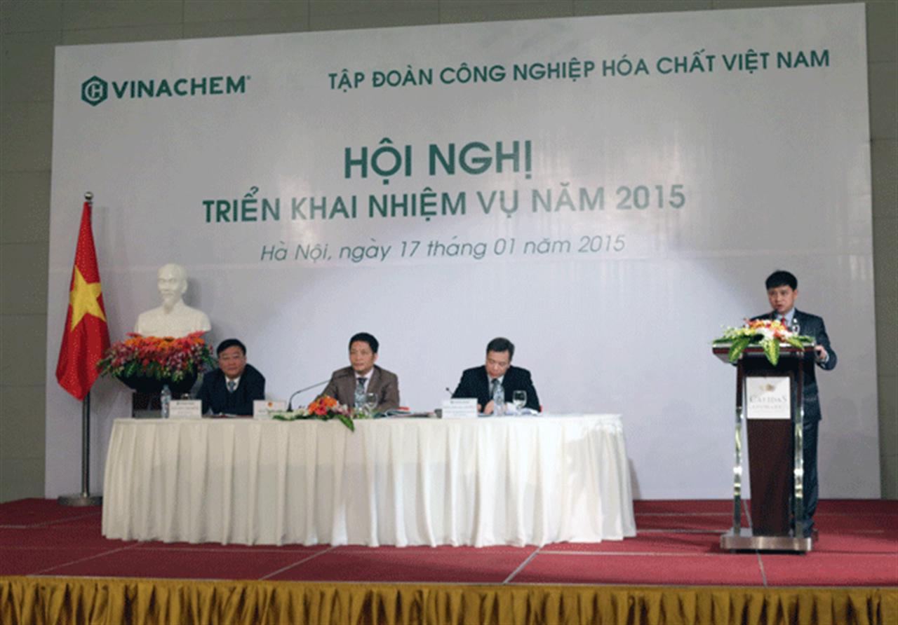 Vinachem: Hội nghị triển khai nhiệm vụ năm 2015