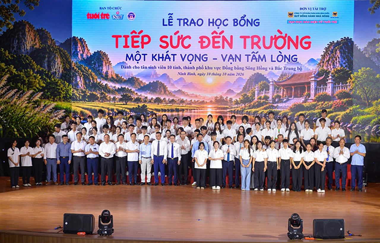 Bình Điền tiếp sức đến trường 2026: Hơn 20 năm đồng hành cùng khát vọng tri thức của tân sinh viên