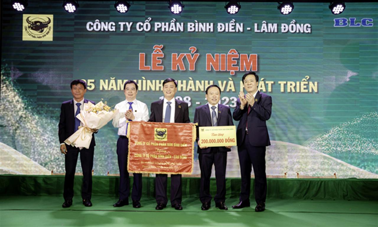 Bình Điền Lâm Đồng đạt sản lượng tiêu thụ bình quân trên 75.000 tấn sản phẩm/năm