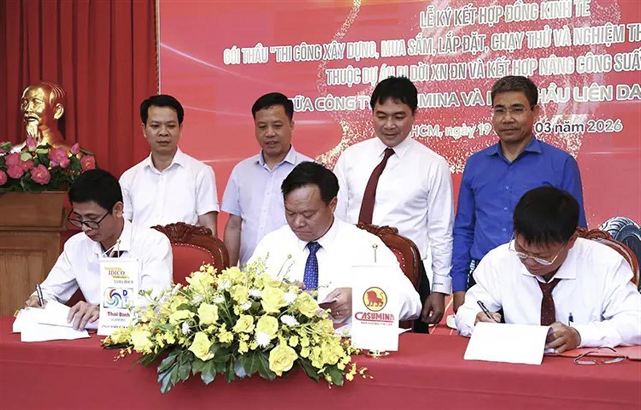 CASUMINA Signs VND 281 Billion Contract, Launching a Key Step in Expanding PCR Tire Capacity