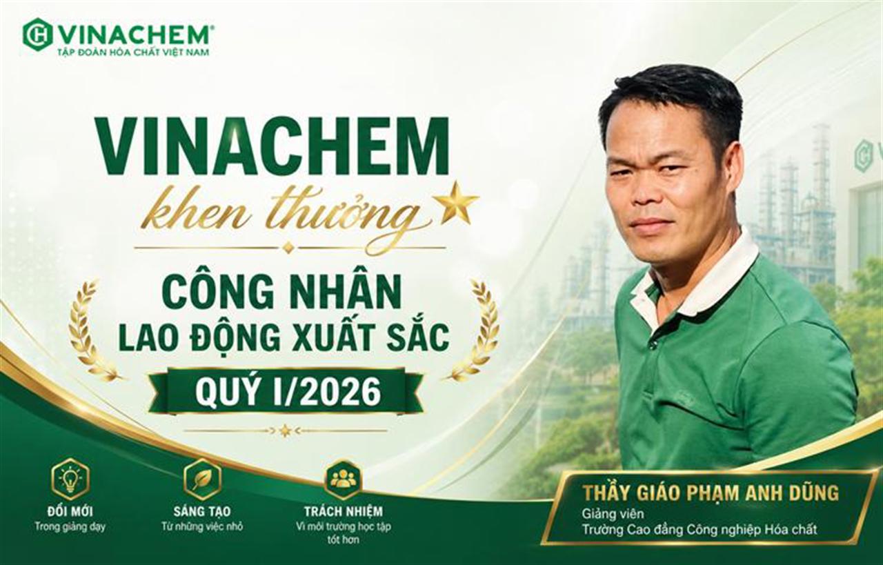 Thầy giáo Phạm Anh Dũng, giảng viên Trường Cao đẳng Công nghiệp Hóa chất: Từ lớp học đến khuôn viên trường, điều gì cũng có thể làm tốt hơn