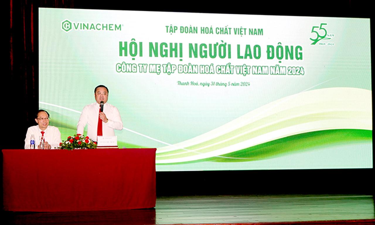 Hội nghị Người lao động Công ty mẹ - Tập đoàn Hóa chất Việt Nam năm 2024