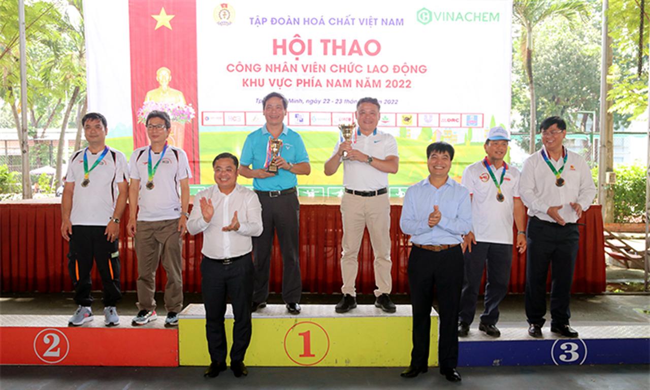 Bế mạc Hội thao CNVCLĐ Ngành Hóa chất khu vực phía Nam