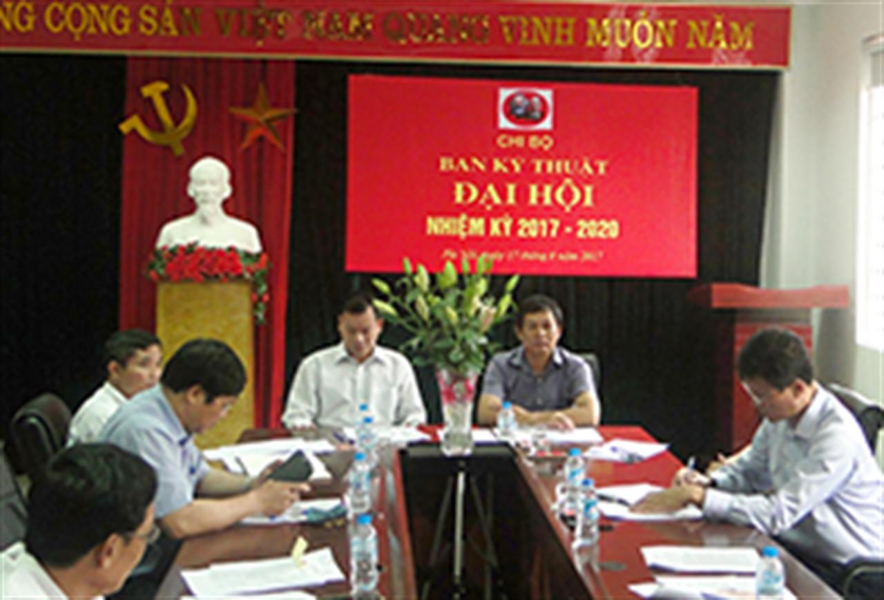 Chi bộ Ban Kỹ thuật – Tập đoàn Hóa chất Việt Nam: Đại hội nhiệm kỳ 2017-2020
