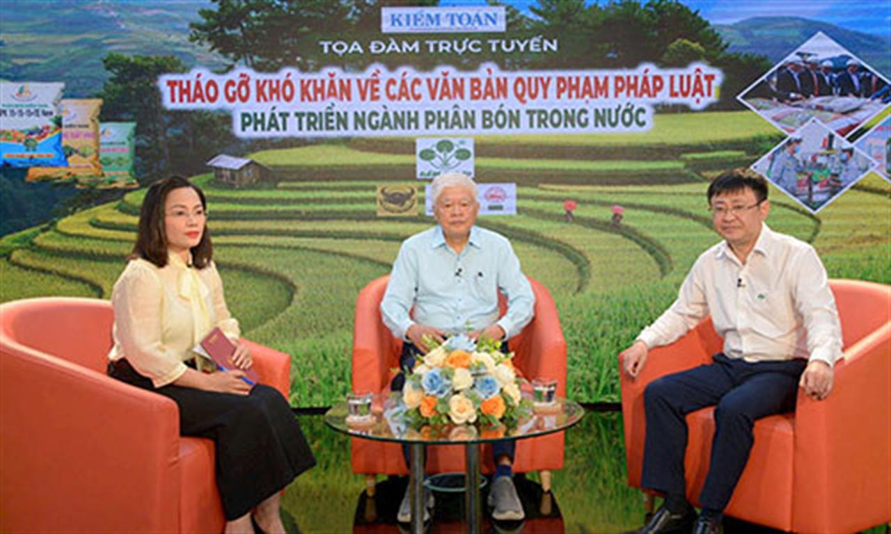 TỌA ĐÀM: “Tháo gỡ khó khăn về các văn bản quy phạm pháp luật, phát triển ngành phân bón trong nước”