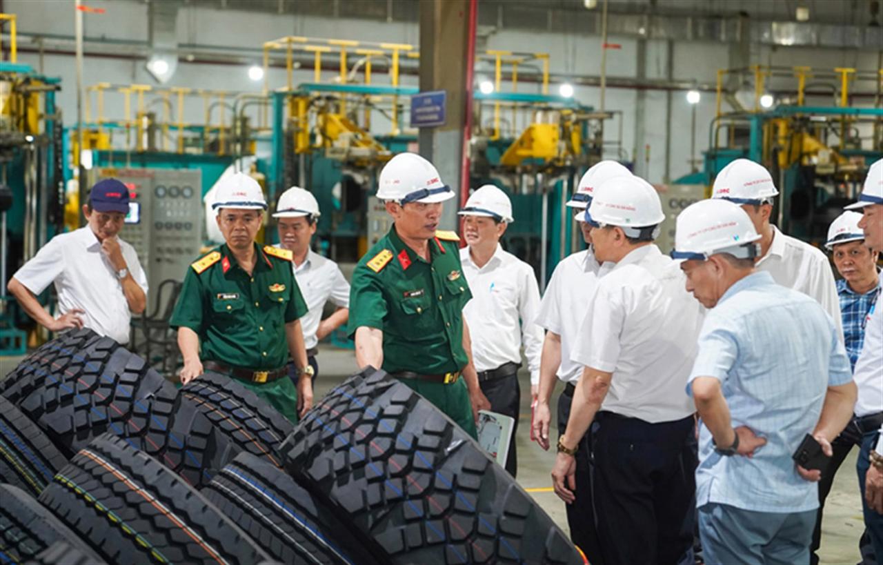 Đoàn công tác TP Đà Nẵng khảo sát năng lực đáp ứng nhiệm vụ động viên công nghiệp (Quốc phòng) tại DRC