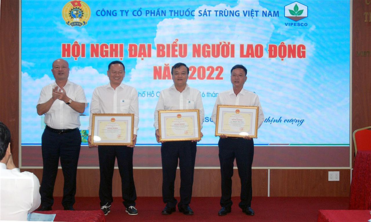 Hội nghị Đại biểu Người lao động Công ty CP Thuốc Sát trùng Việt Nam