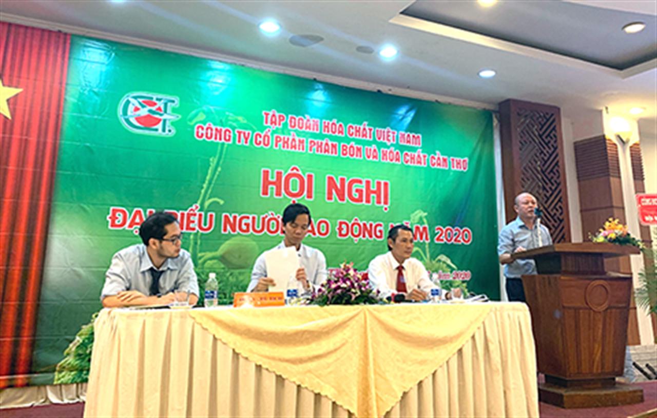 Hội nghị Người Lao động Công ty CP Phân bón và Hóa chất Cần Thơ