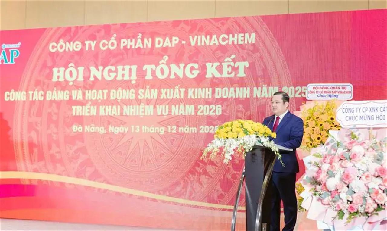 DAP - VINACHEM Achieves Record Revenue and Profit, Top of VINACHEM in 2025