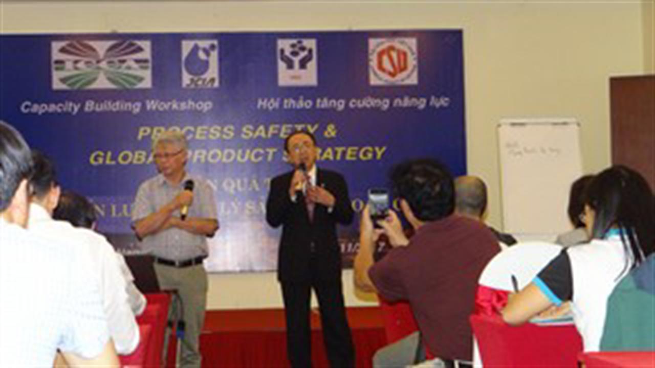 Hội thảo tăng cường năng lực – An toàn quá trình và chiến lược quản lý sản phẩm toàn cầu