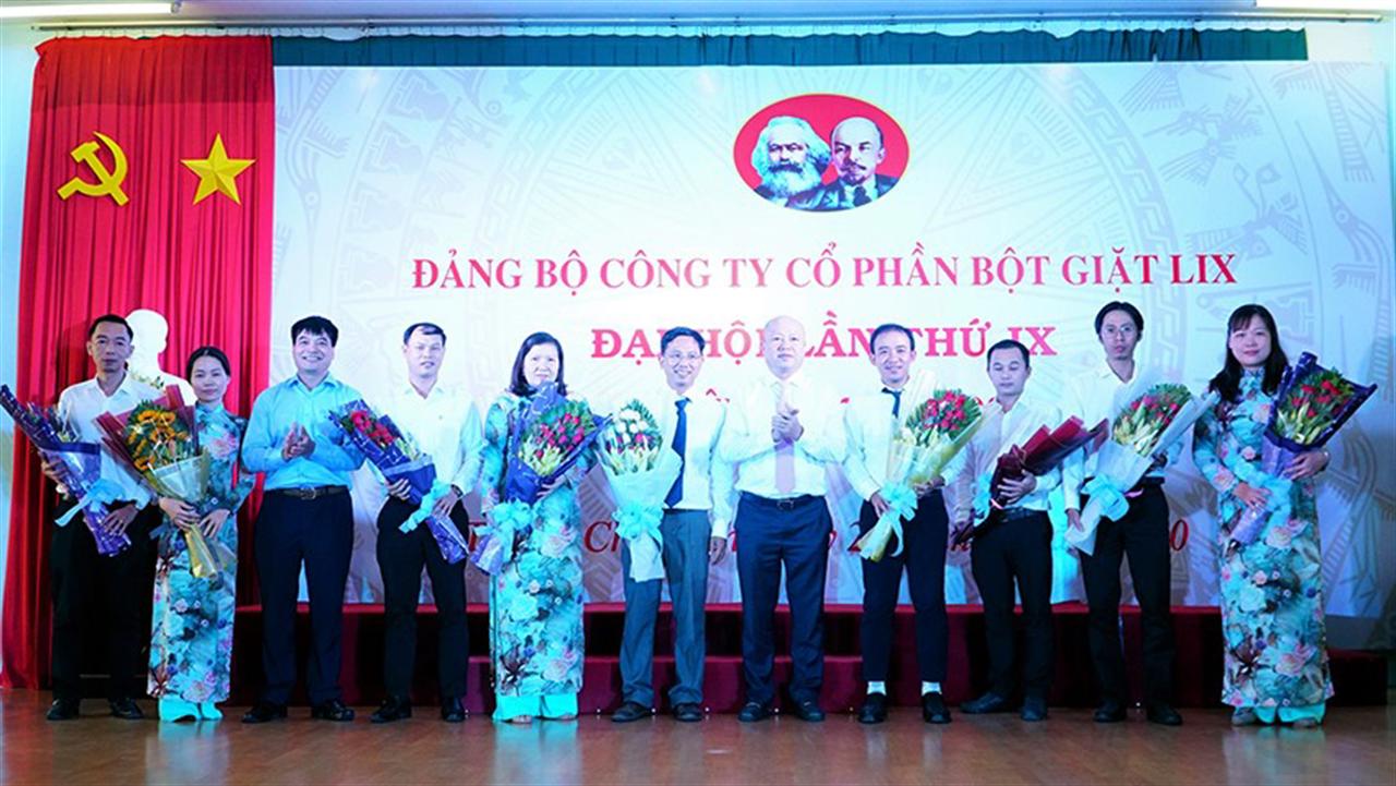 Đại hội Đại biểu Đảng bộ Công ty Cổ phần Bột giặt Lix lần thứ IX
