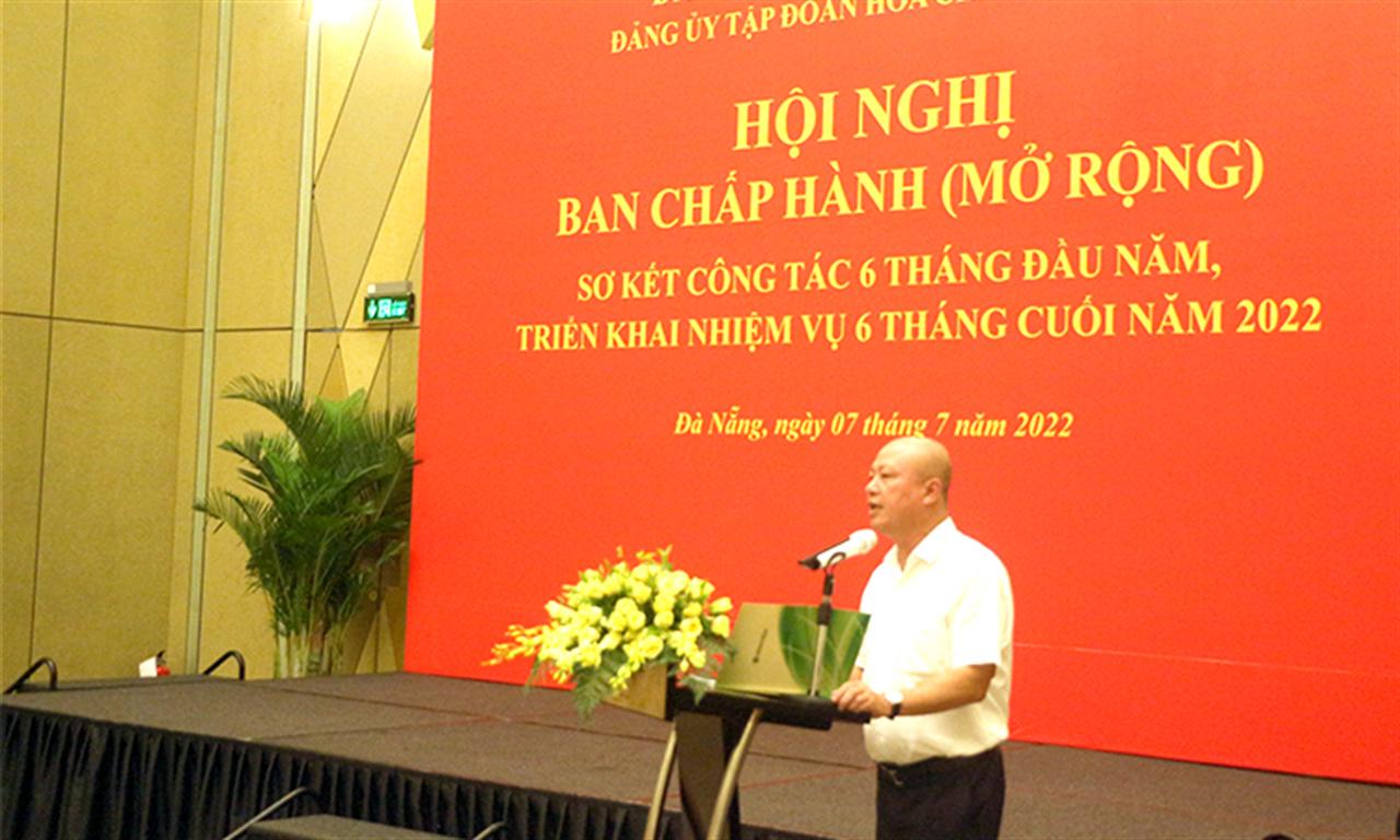 ĐẢNG ỦY VINACHEM: Hội nghị sơ kết công tác tổ chức xây dựng Đảng 6 tháng đầu năm 2022, triển khai nhiệm vụ 6 tháng cuối năm 2022