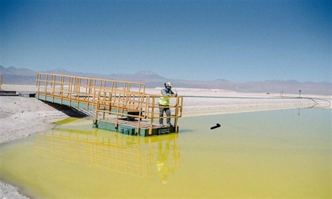 Chile's desert lie vast reserves of lithium — key for electric car batteries