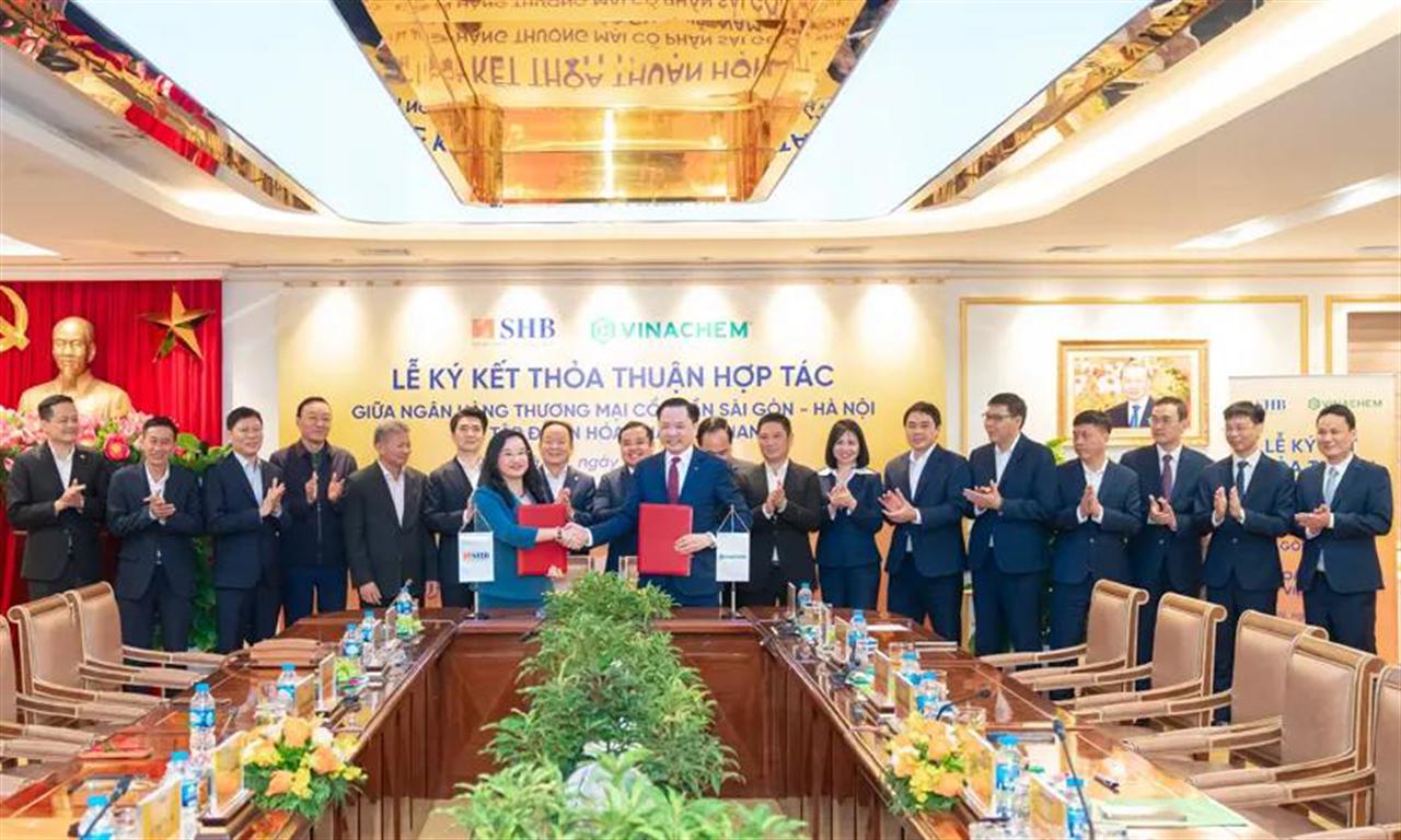 SHB và Vinachem ký thỏa thuận hợp tác