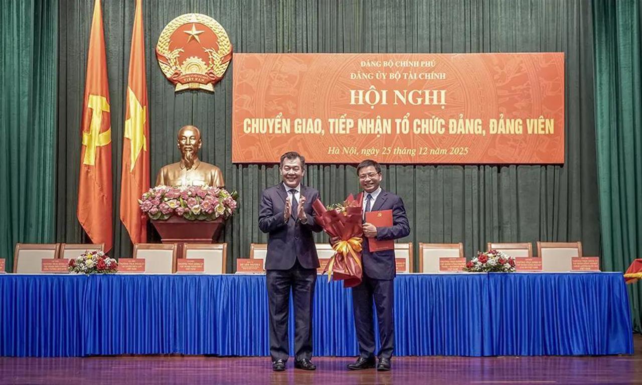 Hội nghị chuyển giao, tiếp nhận 22 đảng bộ tập đoàn, tổng công ty, ngân hàng về Đảng bộ Bộ Tài chính