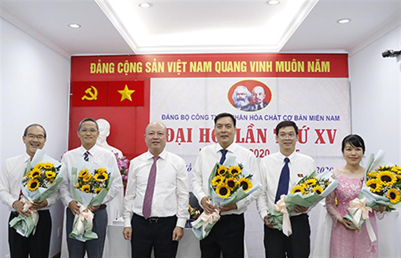 Đại hội Đảng bộ Công ty Cổ phần Hóa chất Cơ bản miền Nam lần thứ XV nhiệm kỳ 2020 - 2025