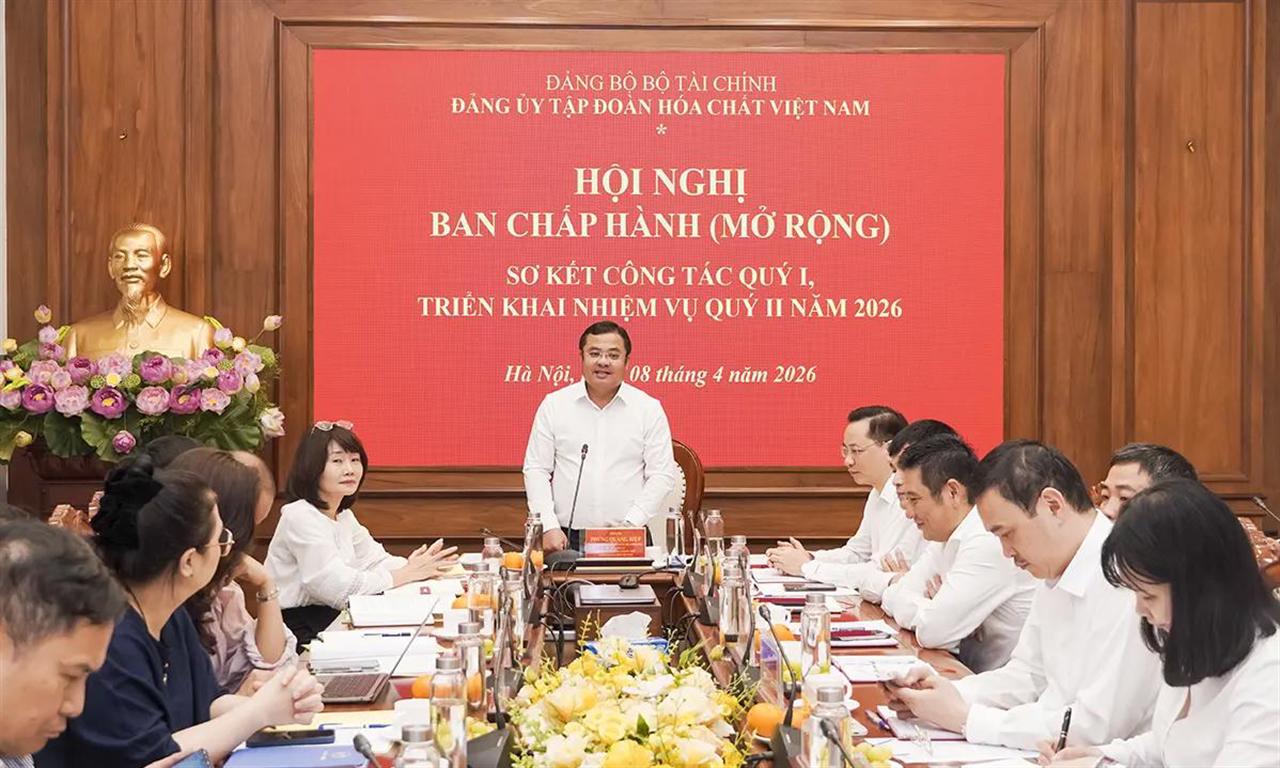 Đảng ủy Tập đoàn Hóa chất Việt Nam sơ kết công tác Quý I, triển khai nhiệm vụ Quý II năm 2026