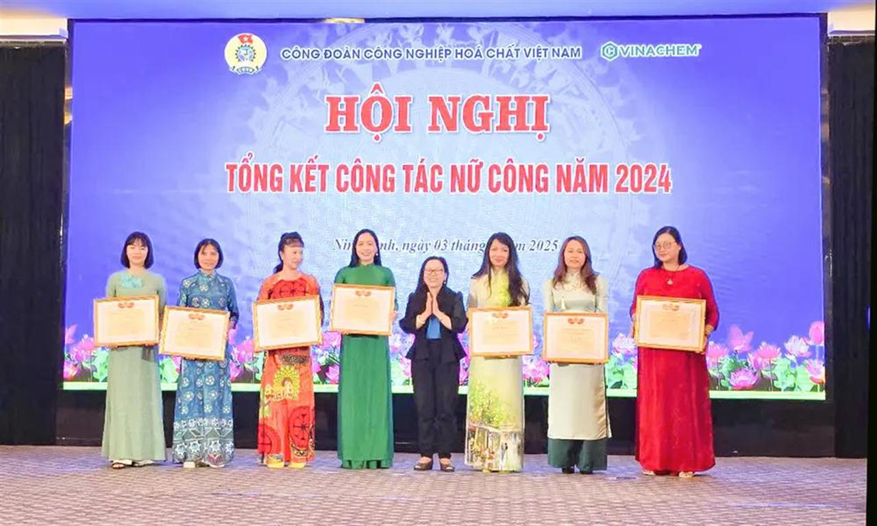Công đoàn Công nghiệp Hóa chất Việt Nam: Sơ kết hoạt động quý I và Tổng kết phong trào Nữ CNVCLĐ năm 2024