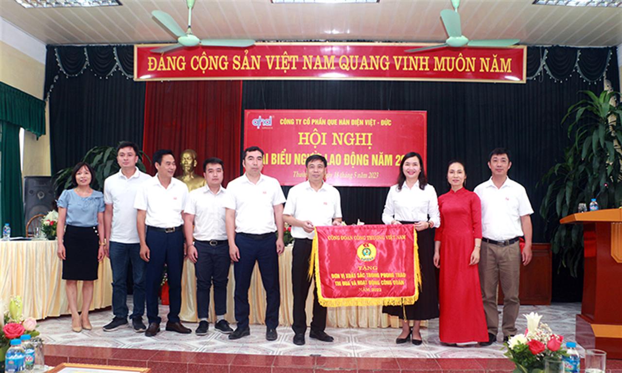 Công đoàn Công ty CP Que hàn Điện Việt - Đức: Khẳng định vai trò trong doanh nghiệp