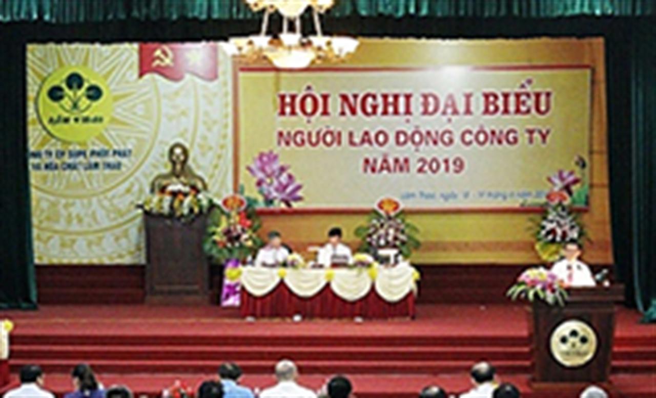 Supe Lâm Thao tổ chức thành công Hội nghị Người lao động năm 2019
