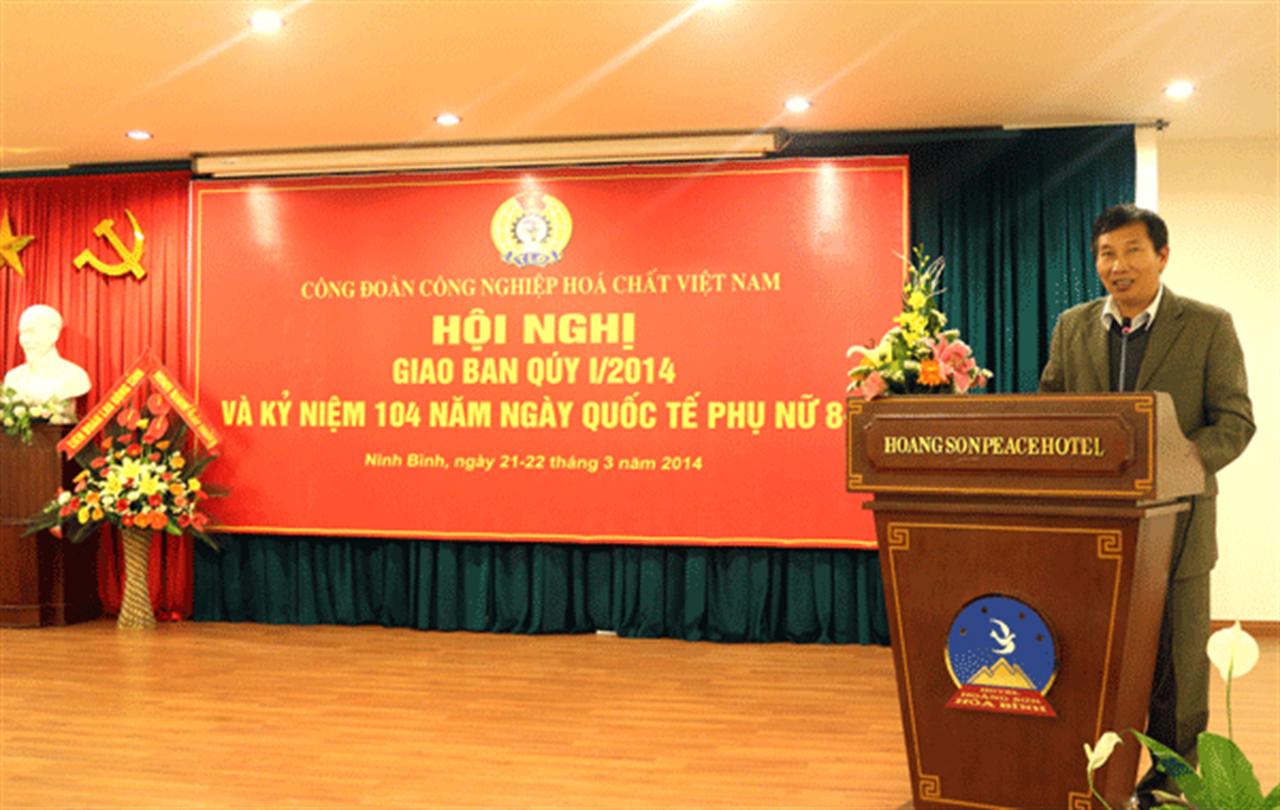CĐCN Hóa chất VN tổ chức Hội nghị giao ban quý I/2014 - Hưởng ứng chương trình "Nghĩa tình Hoàng Sa, Trường Sa"