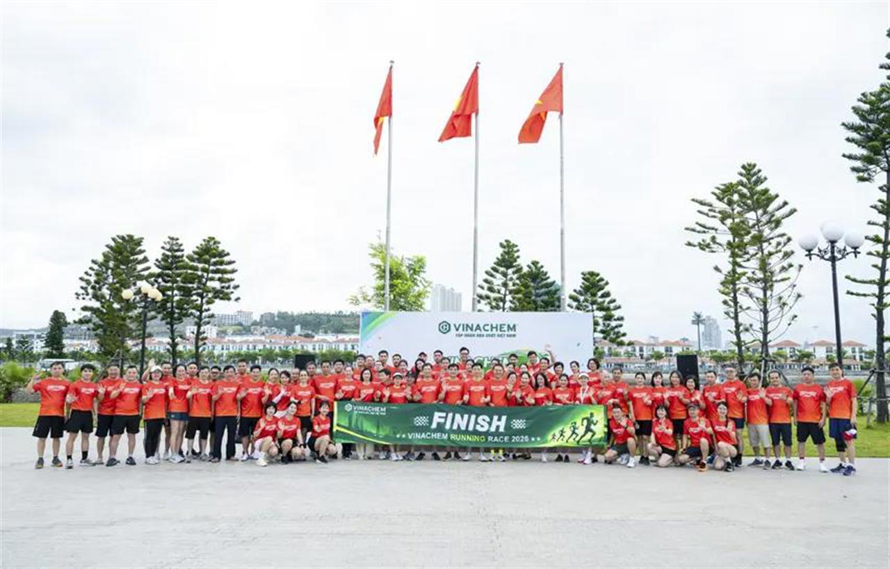 Sôi nổi Giải chạy Vinachem Running Race 2026