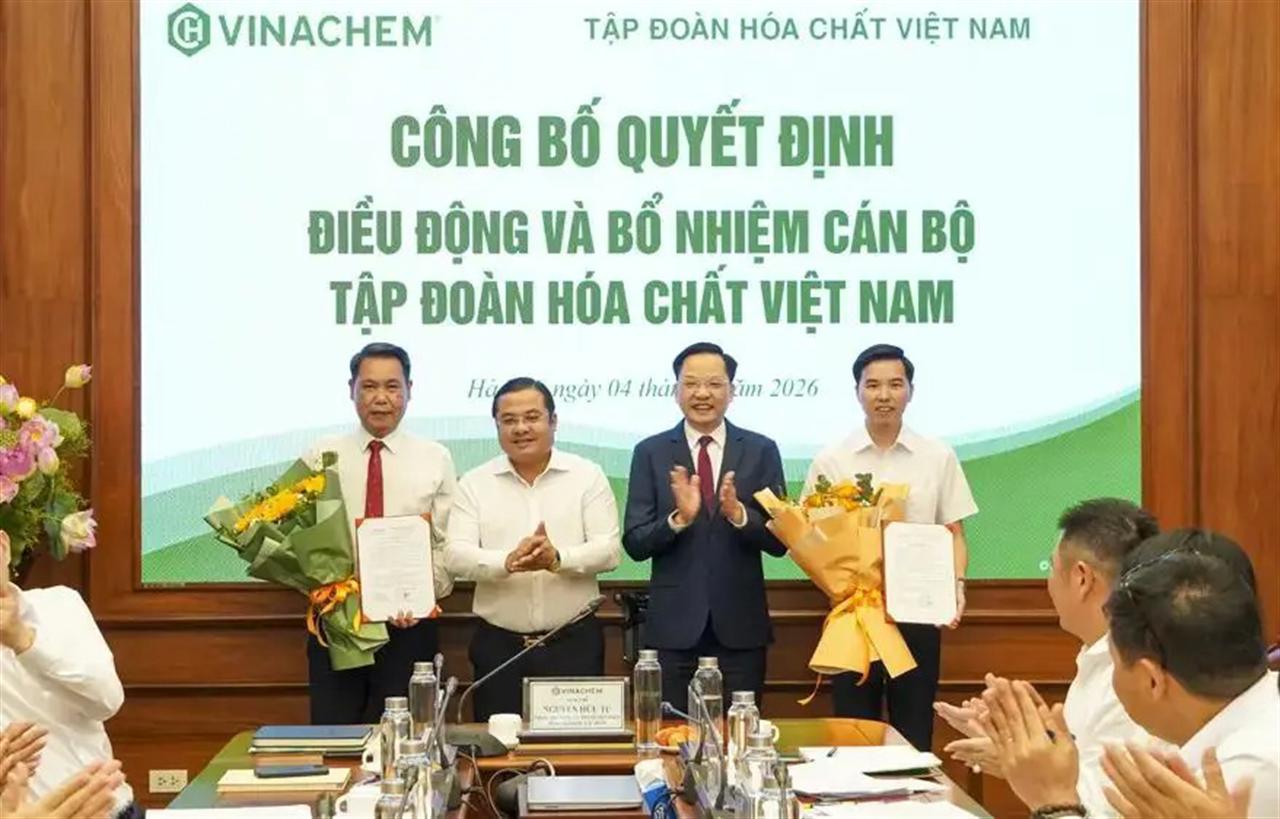 Vietnam National Chemical Group Announces Decisions on Personnel Transfers and Appointments