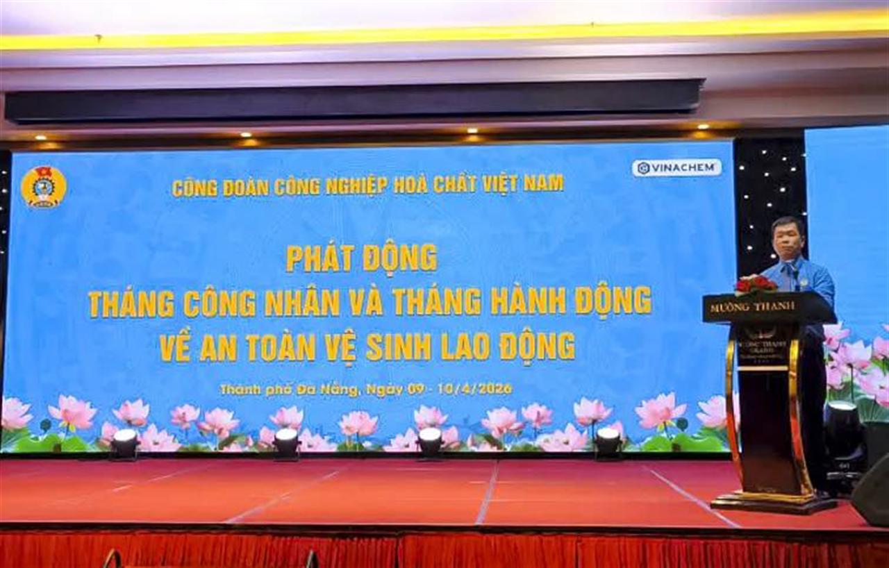 Công đoàn Hóa chất sơ kết Quý I, sơ kết phong trào nữ CNVCLĐ, phát động Tháng Công nhân 2026