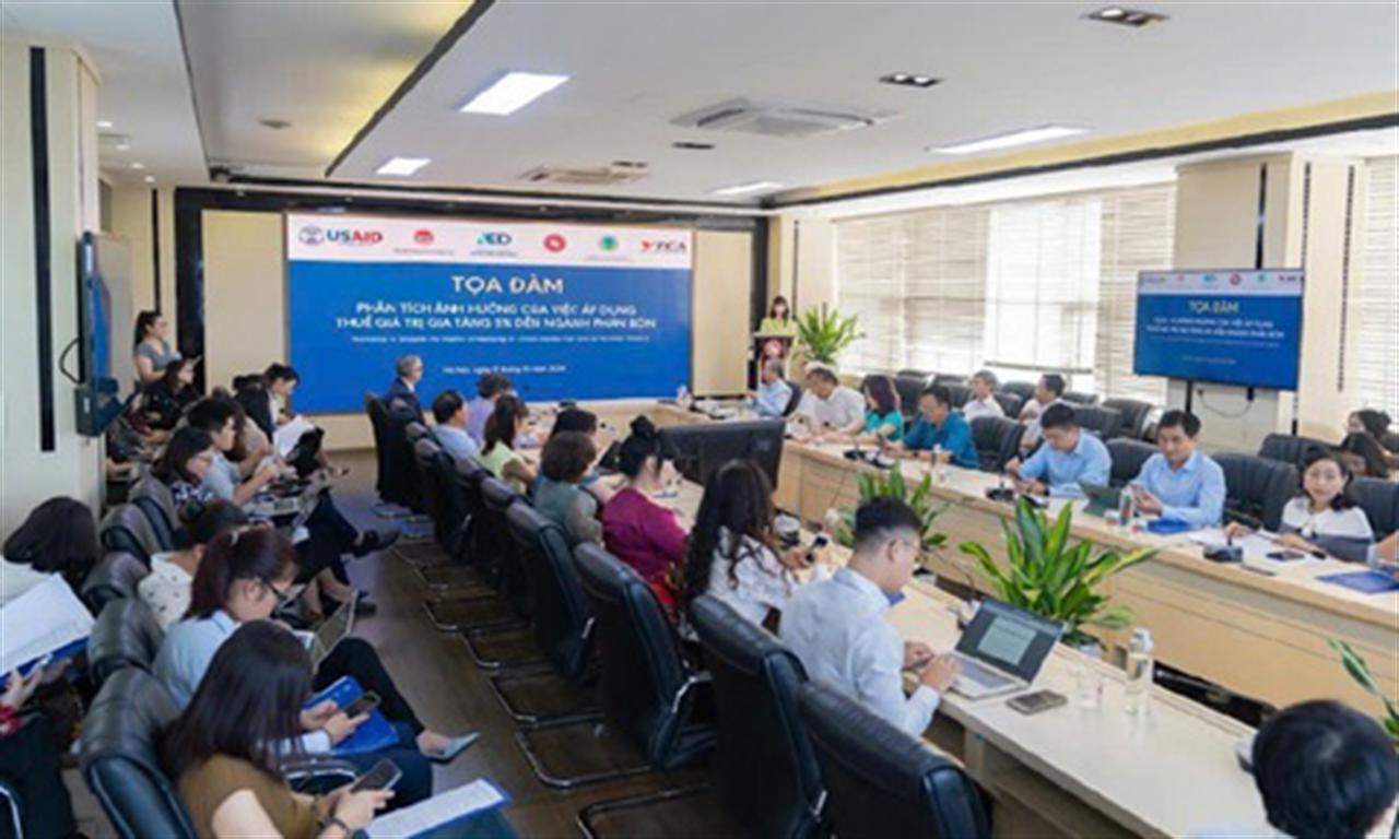 Áp dụng thuế giá trị gia tăng 5%, doanh nghiệp sản xuất phân bón trong nước có dư địa giảm giá